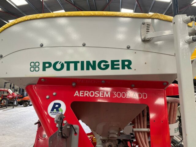 EX DEMO Pottinger Aerosem 3002 ADD Combination Drill For Sale