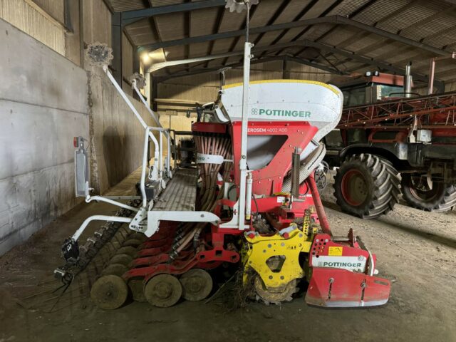 USED Pottinger Aerosem 4002 ADD Combination Drill For Sale