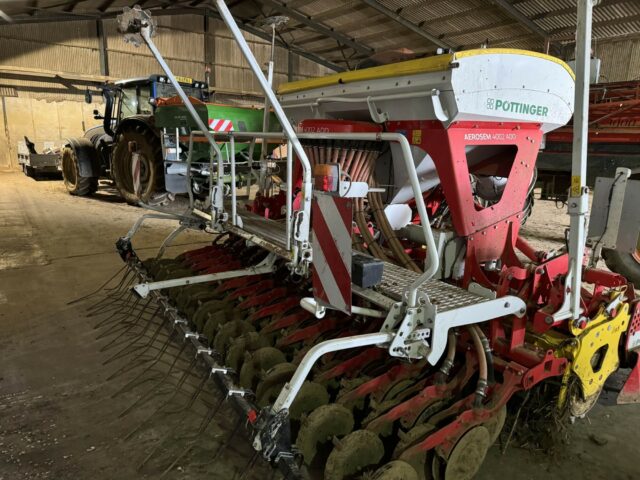 USED Pottinger Aerosem 4002 ADD Combination Drill For Sale