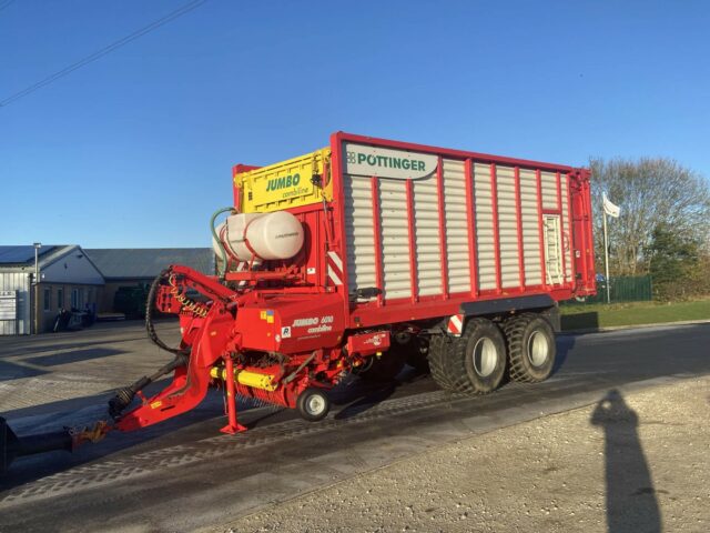 USED Pottinger Jumbo 6010L Forage Wagon For Sale