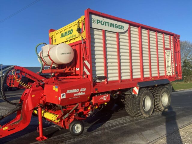 USED Pottinger Jumbo 6010L Forage Wagon For Sale