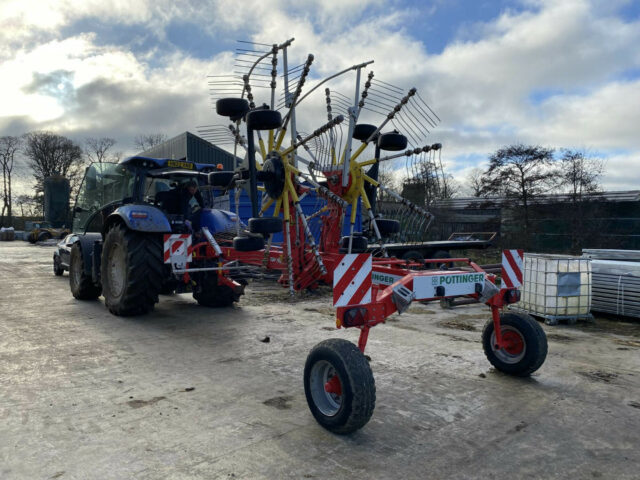 USED Pottinger TOP 702C Rake For Sale