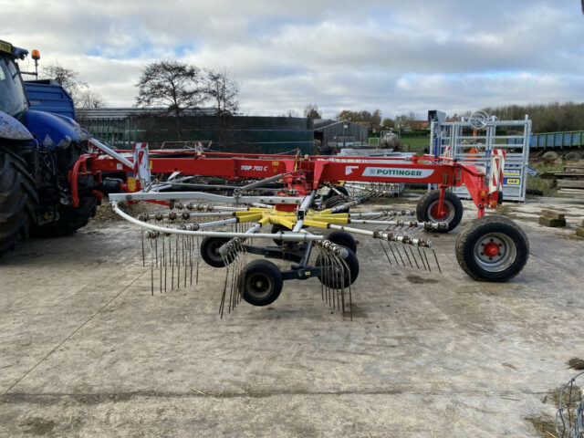 USED Pottinger TOP 702C Rake For Sale