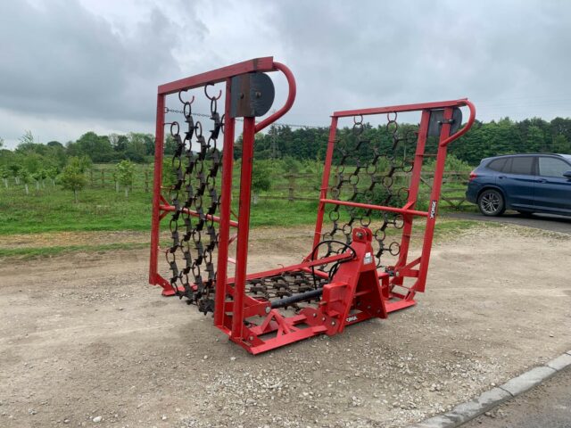 USED Zagroda 6 Metre Grass Harrow For Sale