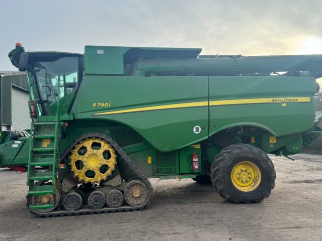 *Due in* John Deere S790 4WD Combine & 735X Header