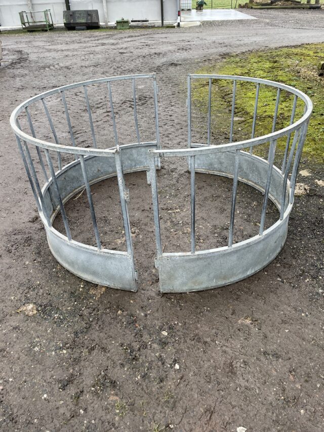 Sheep ring feeder