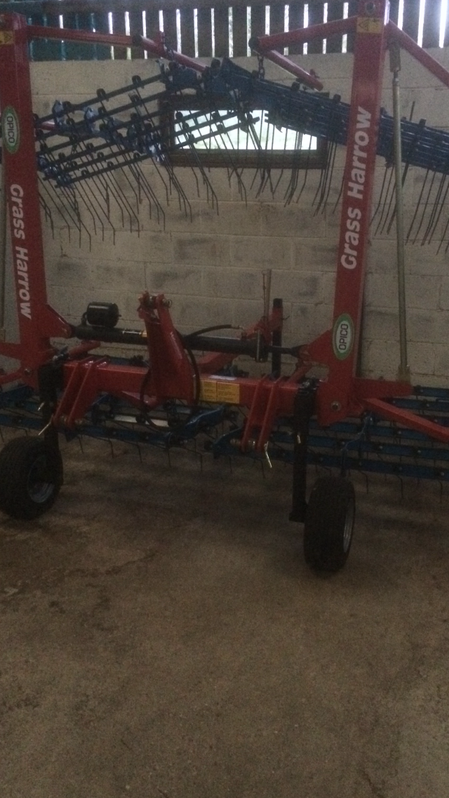 Opico grass harrow