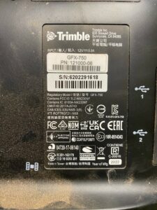 TG001177 Trimble GFX-750 SMS