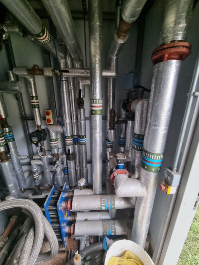 Plant Room for 200KW Oil Boiler