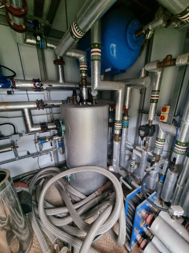 Plant Room for 200KW Oil Boiler