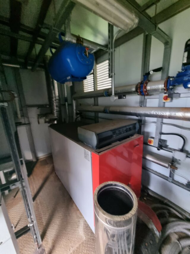 Plant Room for 200KW Oil Boiler