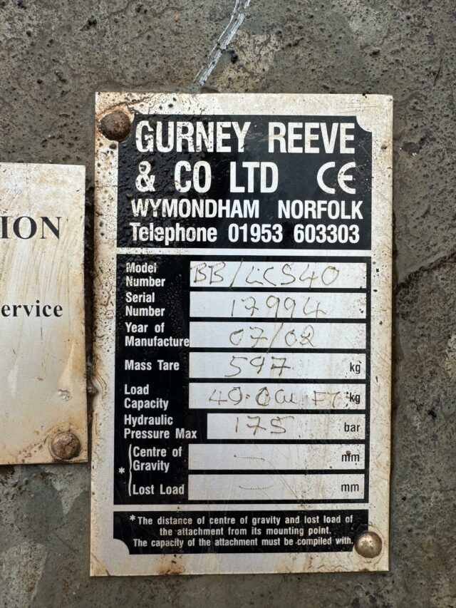 Sweeper Gurney Reeve