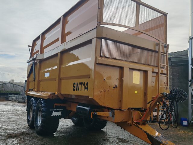 Richard western silage trailer