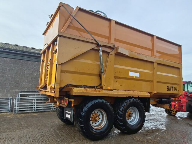 Richard western silage trailer