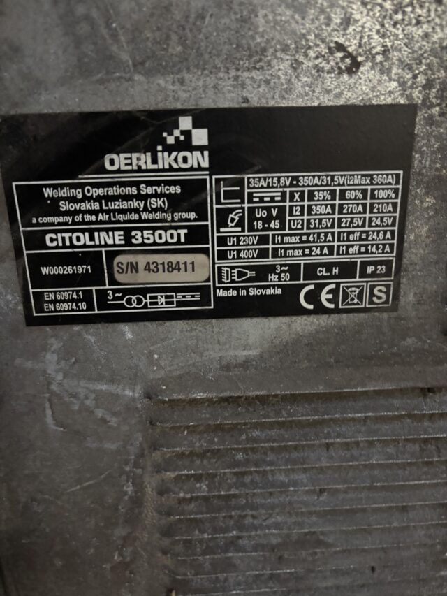 OERLiKON Citoline 3500T welder