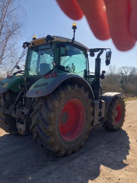 3M000405 FENDT 718 POWERPLUS TRACTOR