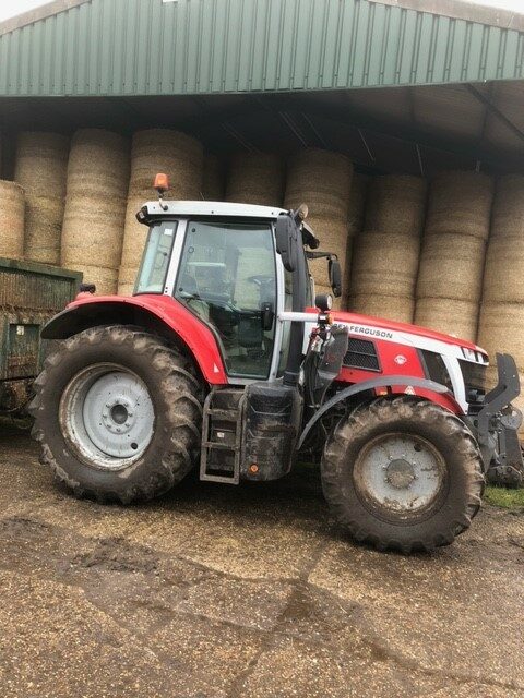 TA004352 MF6S.155 TRACTOR FL4323 LOADER