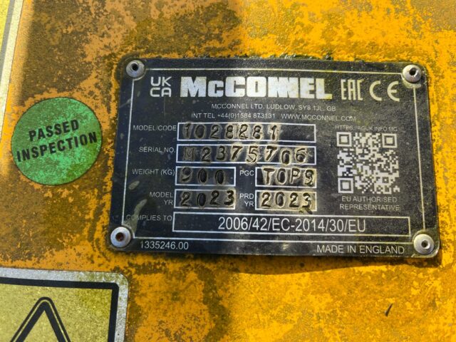 Mcconnel 9 2.7 Rotary Topper